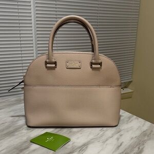 Kate Spade Light Tan Satchel